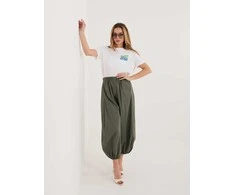Rue Paris Kelnės-IT-SP-FL10309.60-khaki