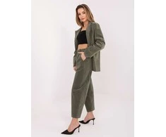 Rue Paris Kelnės-IT-SP-FL8916.80-khaki