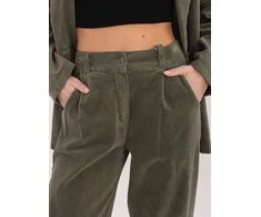 Rue Paris Kelnės-IT-SP-FL8916.80-khaki