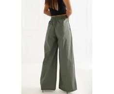 Rue Paris Kelnės-IT-SP-FL9006.92-khaki
