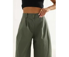 Rue Paris Kelnės-IT-SP-FL9006.92-khaki