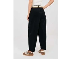 Rue Paris Kelnės-IT-SP-FL9665.14-juoda