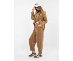Rue Paris Kelnės-IT-SP-FL9665.78-camelowy