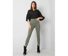 Rue Paris Kelnės jeans-319-SP-6056.43-khaki