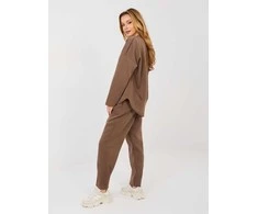 Rue Paris Laisvalaikio kostiumas moterims-IT-KMPL-20583.09P-ruda