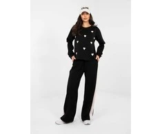 Rue Paris Laisvalaikio kostiumas moterims-IT-KMPL-22211.32-juoda