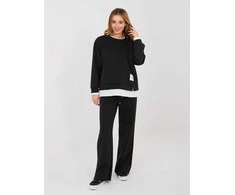 Rue Paris Laisvalaikio kostiumas moterims-IT-KMPL-22230.18-juoda