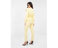 Rue Paris Laisvalaikio kostiumas moterims-IT-KMPL-22239.95-jasny geltona