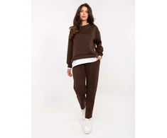 Rue Paris Laisvalaikio kostiumas moterims--IT-KMPL-9237.46-ciemny ruda