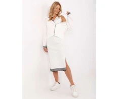 Rue Paris Laisvalaikio kostiumas moterims- IT-KMPL-9719.64-balta