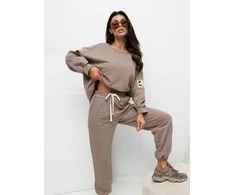 Rue Paris Komplet-RV-KMPL-A1279.85-ciemny bezowy