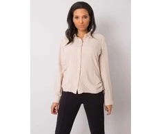 Rue Paris Marškiniai-328-KS-4054.85-smėlio spalvos