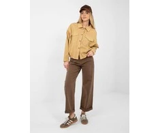 Rue Paris Koszula-IT-KS-FL9273.29-camelowy