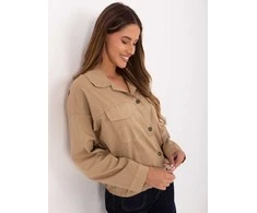 Rue Paris Koszula-IT-KS-FL9273.86-camelowy