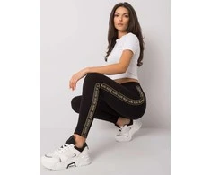 Rue Paris Tamprės moterims -LA-LG-T-45.78P-juoda ir auksinė
