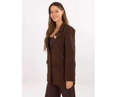 Rue Paris Švarkas moterims -IT-MA-FL8315.85-ruda