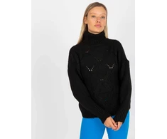 Rue Paris Megztinis-LC-SW-3019.05P-juodas