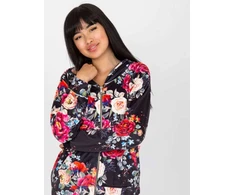 Rue Paris Megztinis-RV-BL-8143.83P-juoda-raudona
