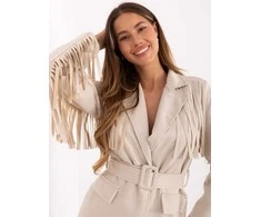 Rue Paris Paltas moterims -IT-PL-5792.33-jasny smėlio spalva