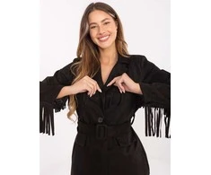 Rue Paris Paltas moterims -IT-PL-5792.33-juoda