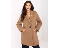 Rue Paris Paltas moterims IT-PL-FL8153.60-camelowy