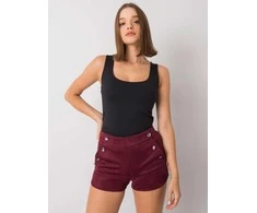 Rue Paris Šortai-CHA-SN-1257.89P-bordo
