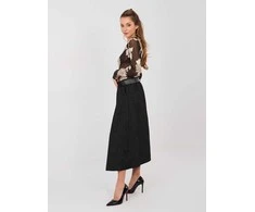 Rue Paris Spódnica-IT-SD-18760.69-juoda