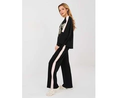 Rue Paris Sportinės kelnės-IT-DR-22177.86-juoda