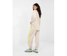 Rue Paris Sportinės kelnės-IT-DR-22216.95-jasny smėlio spalva