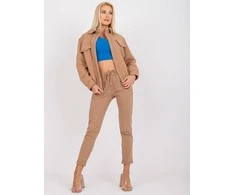 Rue Paris Striukė moterims-RV-KR-007.95P-camelowy