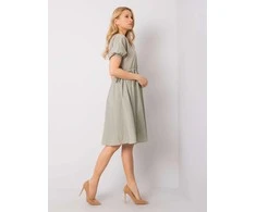Rue Paris Suknelė-217-SK-25663.03-khaki