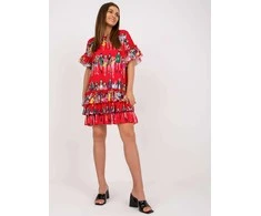 Rue Paris Suknelė-CHA-SK-1407-4.17P-raudona