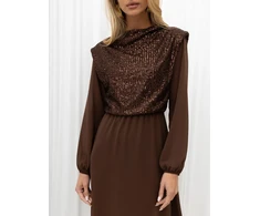 Rue Paris Sukienka-IT-SK-21832.99-ruda
