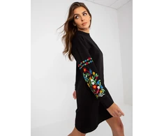 Rue Paris Sukienka-MB-SK-8023.26-juoda