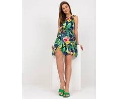 Rue Paris Suknelė-WN-SK-0806-1.63P-tamsiai mėlyna