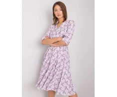 Rue Paris Suknelė-WN-SK-839-3.39P-šviesiai violetinė