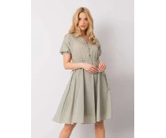 Rue Paris Suknelė-217-SK-25663.03-khaki
