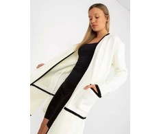 Rue Paris Megztinis-LC-SW-0340.42P-baltas ir juodas