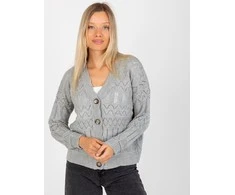 Rue Paris Megztinis-LC-SW-8022.04P-pilkas
