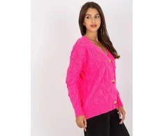 Rue Paris Megztinis-LC-SW-8035.06X-fluo rožinis
