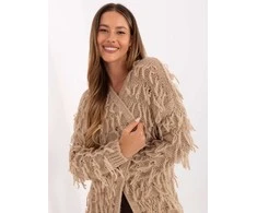 Rue Paris Sweter-MI-SW-0820.85-smėlio spalva