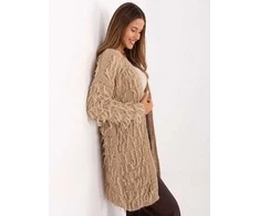 Rue Paris Sweter-MI-SW-0820.85-smėlio spalva