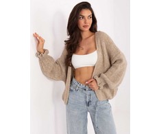 Rue Paris Sweter-MI-SW-0904.82-smėlio spalva