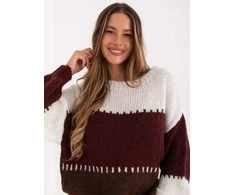 Rue Paris Sweter-MI-SW-3181.22-bordinė