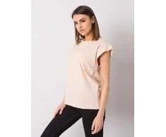Rue Paris Marškinėliai-157-TS-4163.72P-persikai
