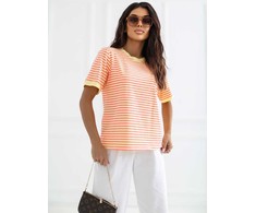 Rue Paris Marškinėliai moterims -IT-TS-20881.85-geltona