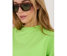 Rue Paris T-shirt- RV-TS-A1089.87-jasny žalia
