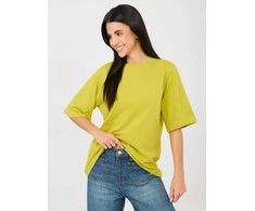 Rue Paris T-shirt-RV-TS-A1089.87-šviesiai žalia