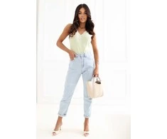 Rue Paris Top-MI-TP-KS-22528.96-šviesiai žalia