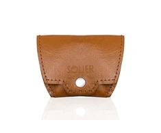 Solier Accessories Piniginė monetoms SOLIER SA10 CAMEL - Šviesiai ruda